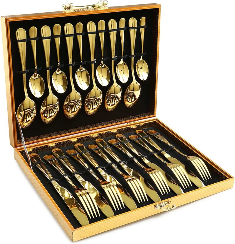 Best gold flatware that doesn't fade