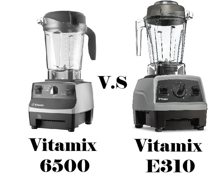 Vitamix 6500 vs E310,Comparison and Similarities
