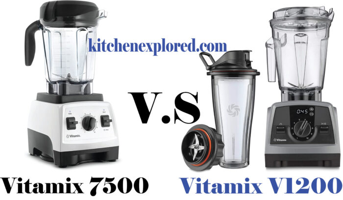 Vitamix v1200 vs 7500, Similarities & Differences