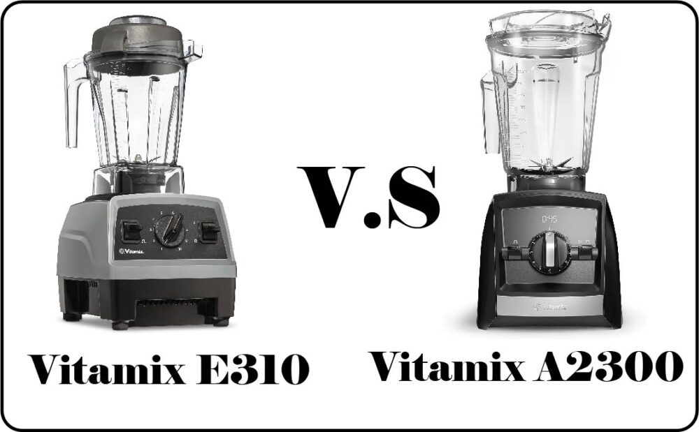 Vitamix E310 vs A2300, Similarities & Differences