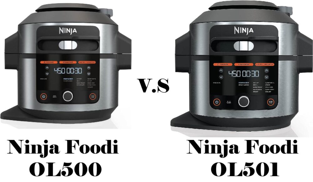 Ninja foodi OL500 vs OL501, Similarities & Differences