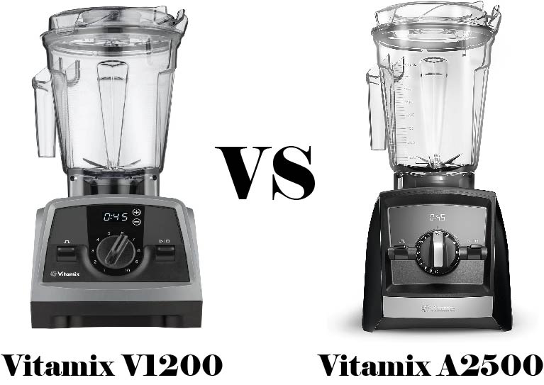 Vitamix V1200 vs A2500, Similarities & Differences