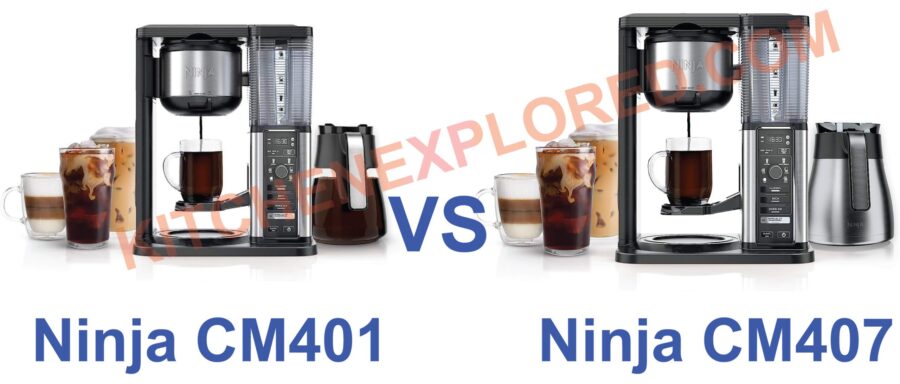 Ninja CM407 vs CM401, Similarities & Differences